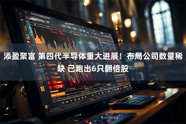 添盈聚富 第四代半导体重大进展！布局公司数量稀缺 已跑出6只翻倍股